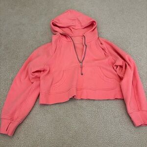 Lululemon scuba oversized quarter zip size xs/s